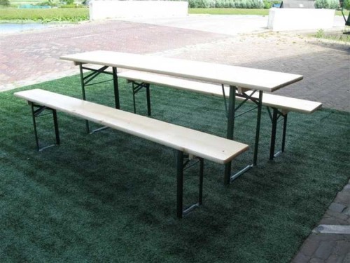 Biertafelset 220cm (standaard)